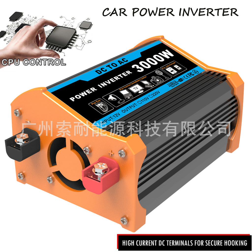 Vehicle Inverter300W 12V Turn110V/220V Double USB Mouth car power inverter