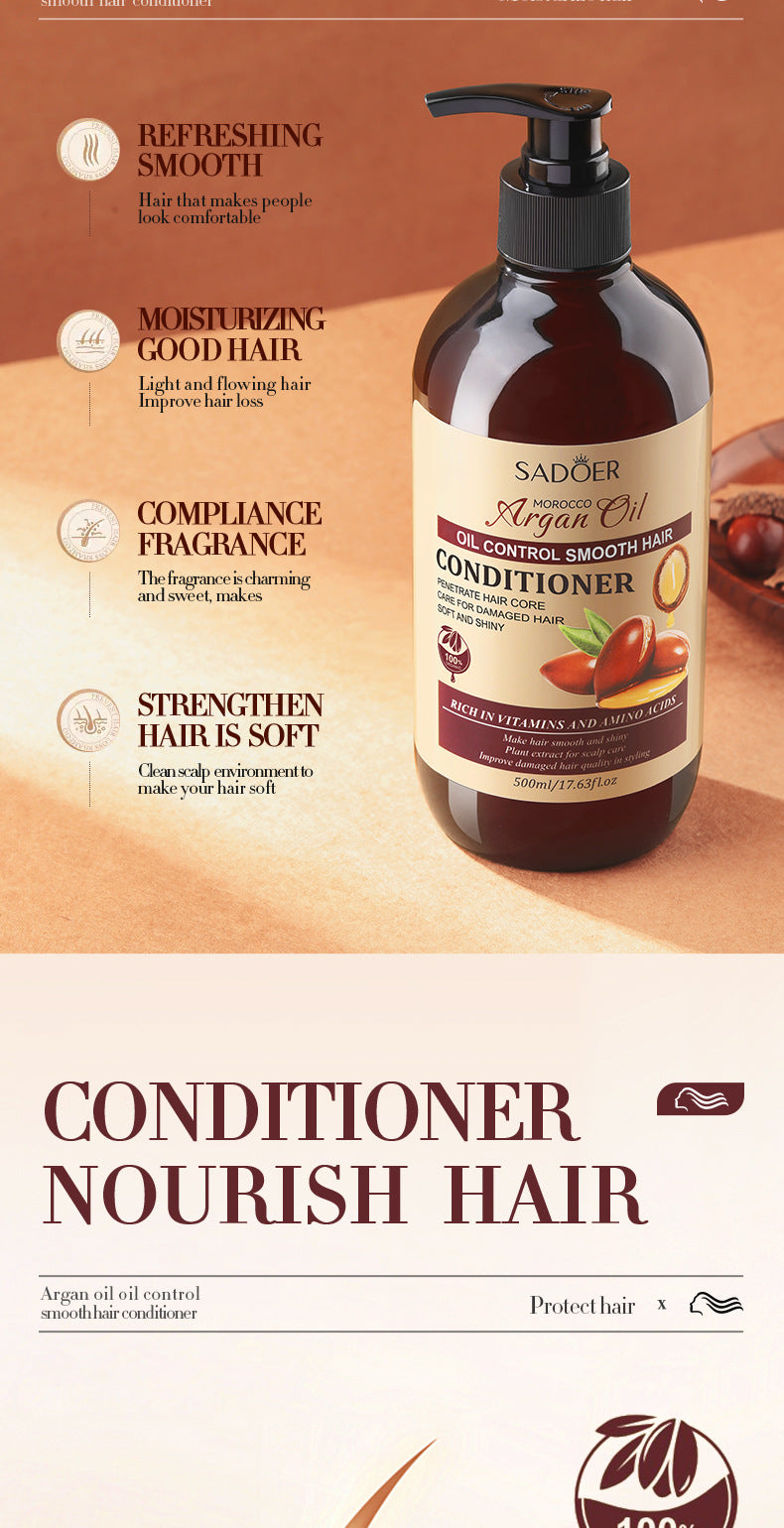 Full English Nut Oil Shampoo SADOER Clean, fluffy, refreshing, moisturizing hair conditioner  wholesale