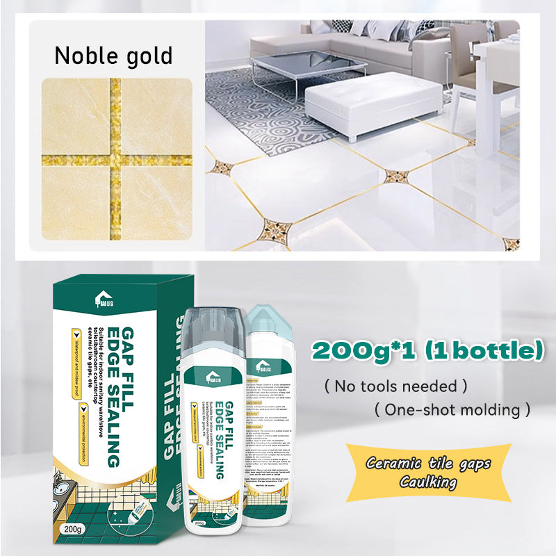 baolisi Aircraft Head Tile Floor Tile Corner Grout Paint Kitchen and Bathroom Sink Toilet Moisture-Proof Grout Agent