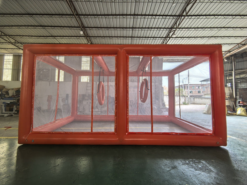 Inflatable Drone Football Field School Inflatable Flying Combat Competition Field Flying Training Cage Inflatable Factory