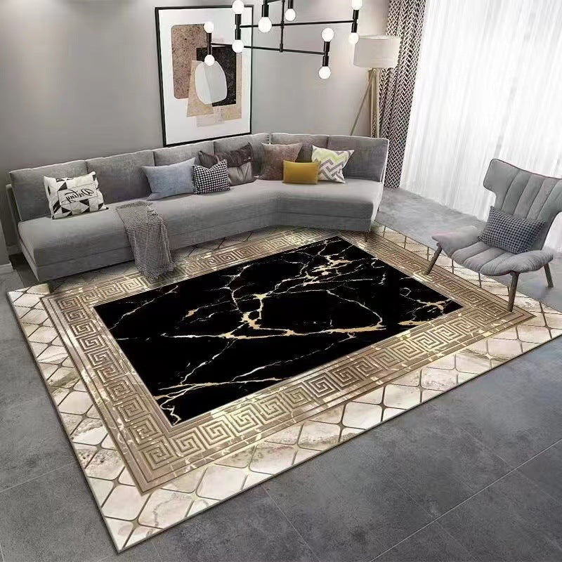 Living Room Bedroom Carpet Stain Resistant Wash-Free Easy Care Bedside Rug Sofa Coffee Table Large Area Carpet Manufacturer Wholesale