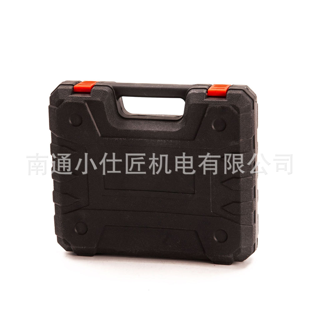 Cross-Border AliExpress Foreign Trade Handheld Drill Impact Electric Drill Brushless Rechargeable One Battery One Charger Lithium Battery Tool