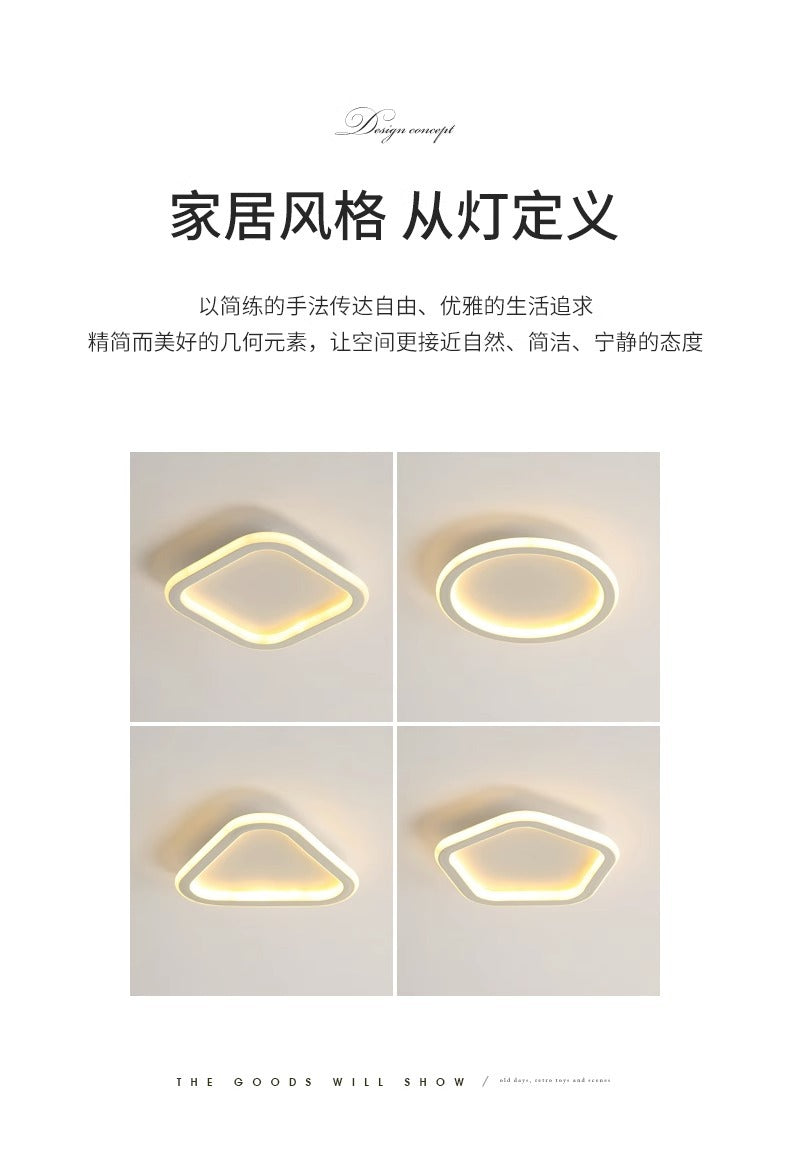 Aisle Light Minimalist Entryway Light Nordic Simple Modern Creative Corridor led Small Ceiling Light for Balcony and Entrance