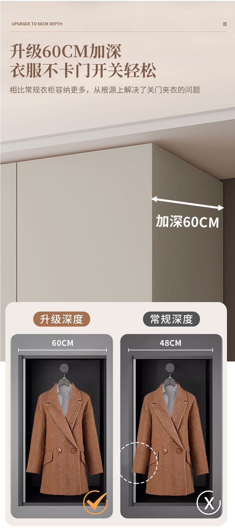 Wardrobe Solid Wood Hanging Area Multi-Bedroom Home Eco-Board Children's Room Corner Computer Desk Desk Cabinet Integrated Wardrobe