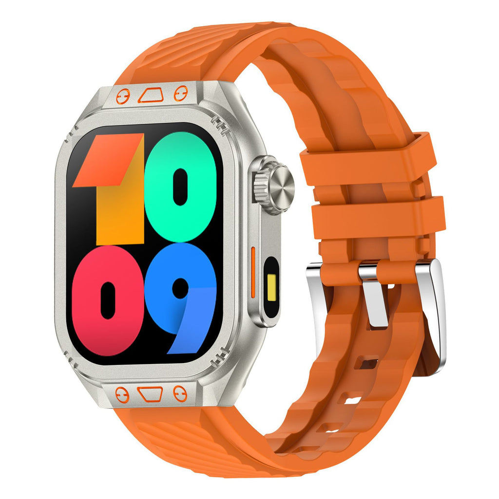 ZW10 Max Smart Watch Bluetooth Call True Heart Rate Step Sleep Monitor Flashlight Outdoor Three-Proof Sports