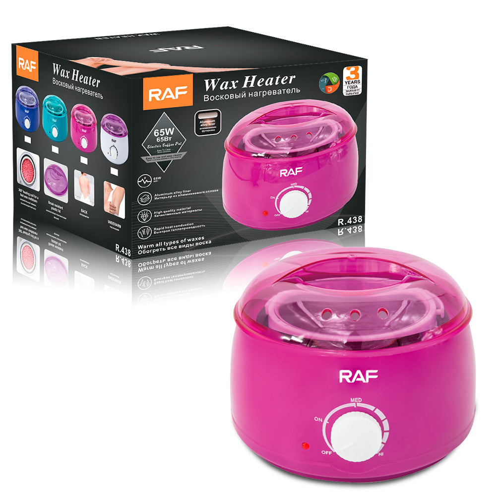 RAF European Standard Hair Removal Wax Melting Machine Hair Removal Wax Hard Wax Heater Wax Therapy Machine Wax Melt Device