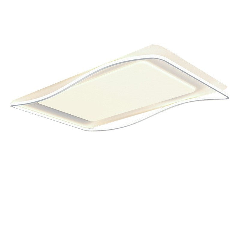 Ceiling Lamp led Lighting Package Set Modern Simple Room Bedroom Lamp Iron Art Living Room Lamp Rectangular Elegant