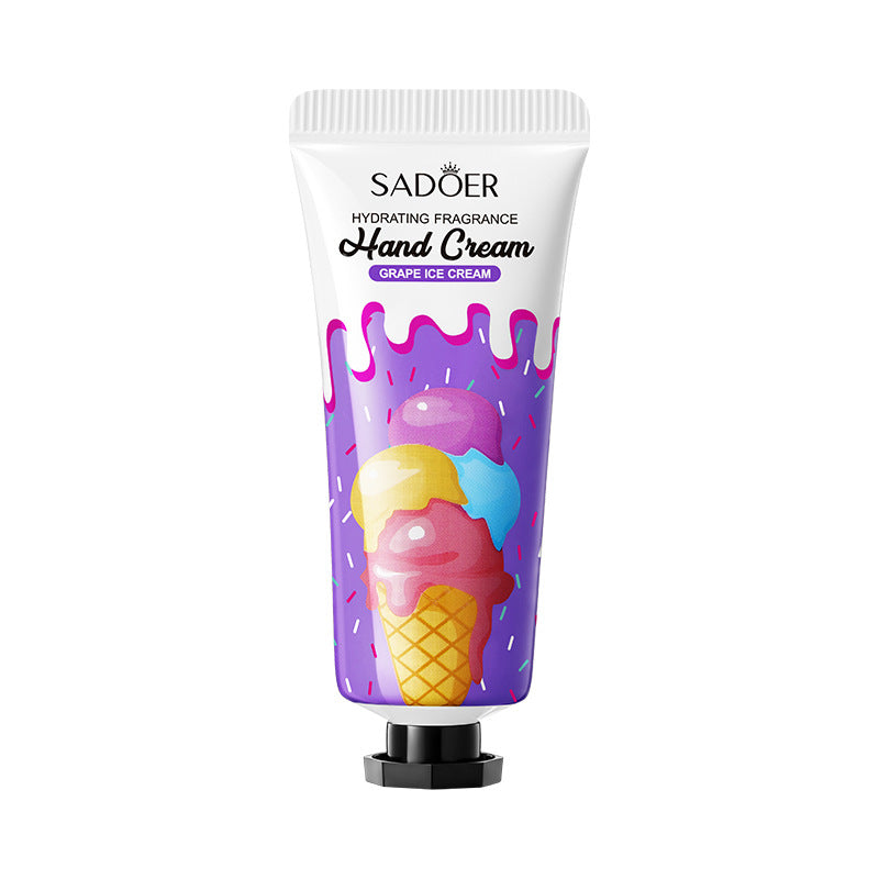 Green Tea Ice Cream Hydrating Hand Cream SADOER Autumn and winter hand cream cross-border foreign trade wholesale