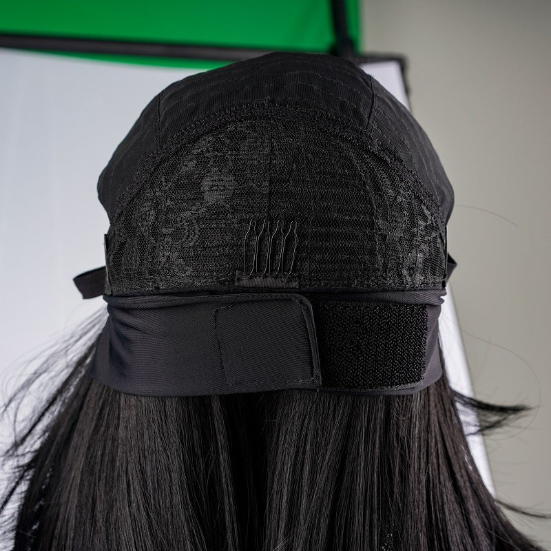 European Hair Band Wig Headband Medium Short Straight Hair African Headscarf Bob Trendy Element Bangs