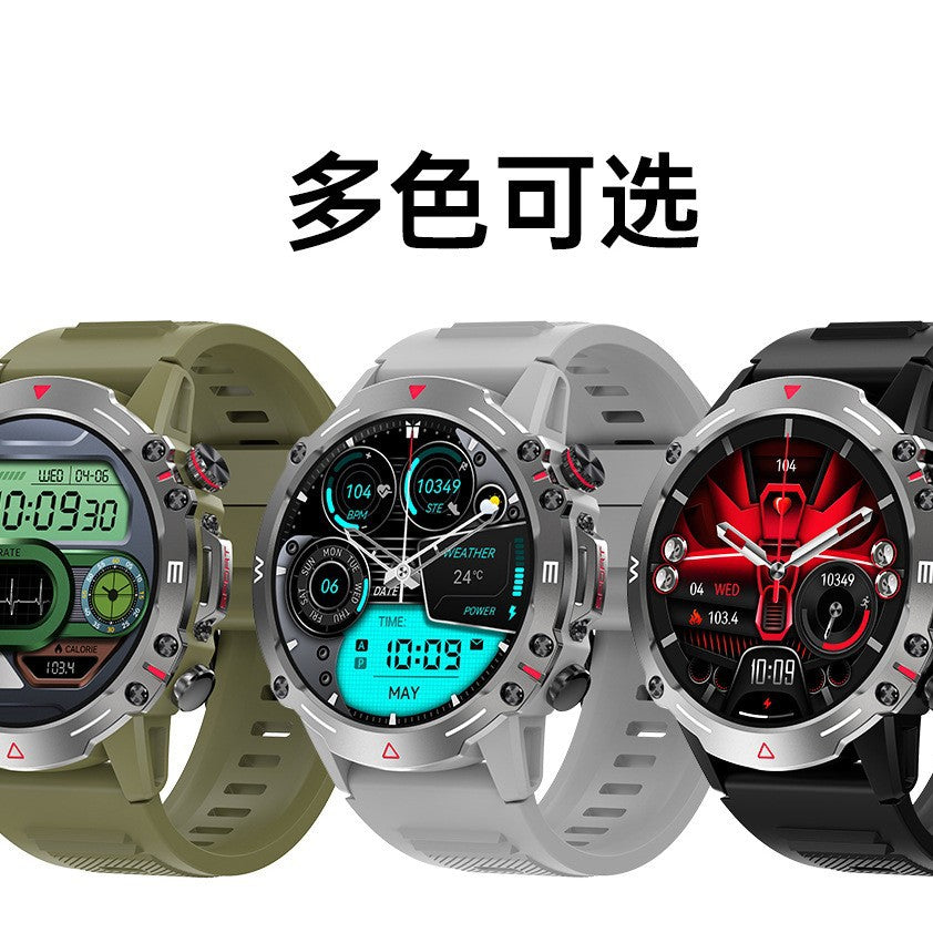 HK87Smart Watch Bluetooth Call Heart Rate Monitoring Exercise Blood Oxygen Blood Pressure AMOLED Bluetooth Version