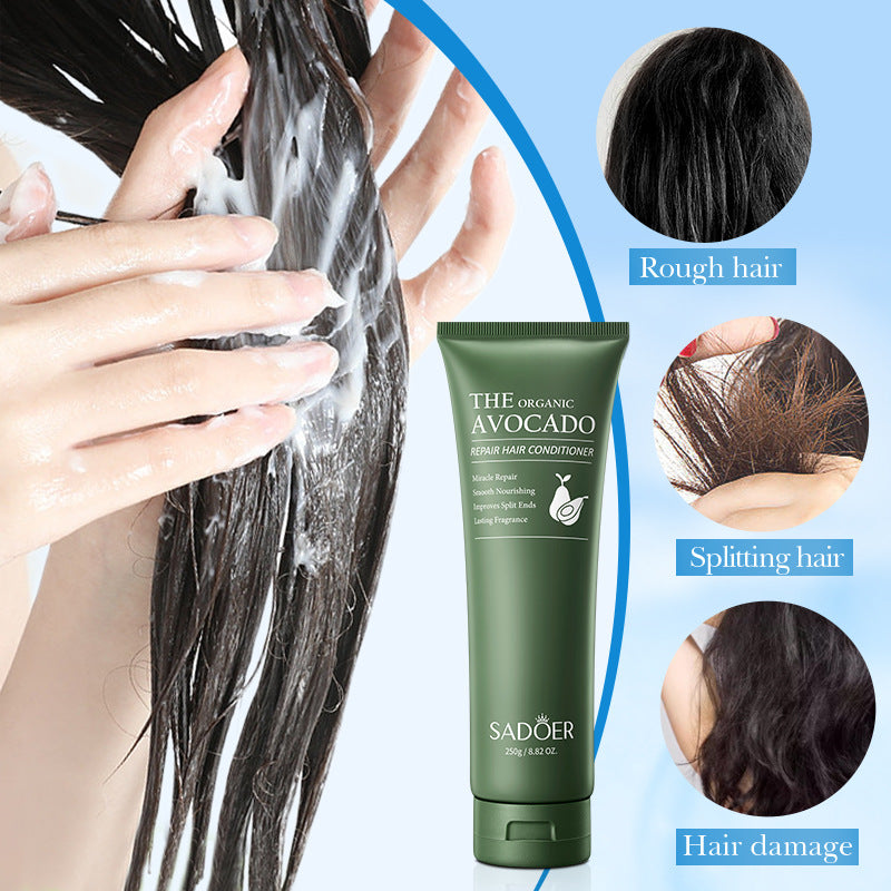 Avocado Smooth Conditioner250g SADOER Cross-border foreign trade wholesale of frizz improvement conditioner