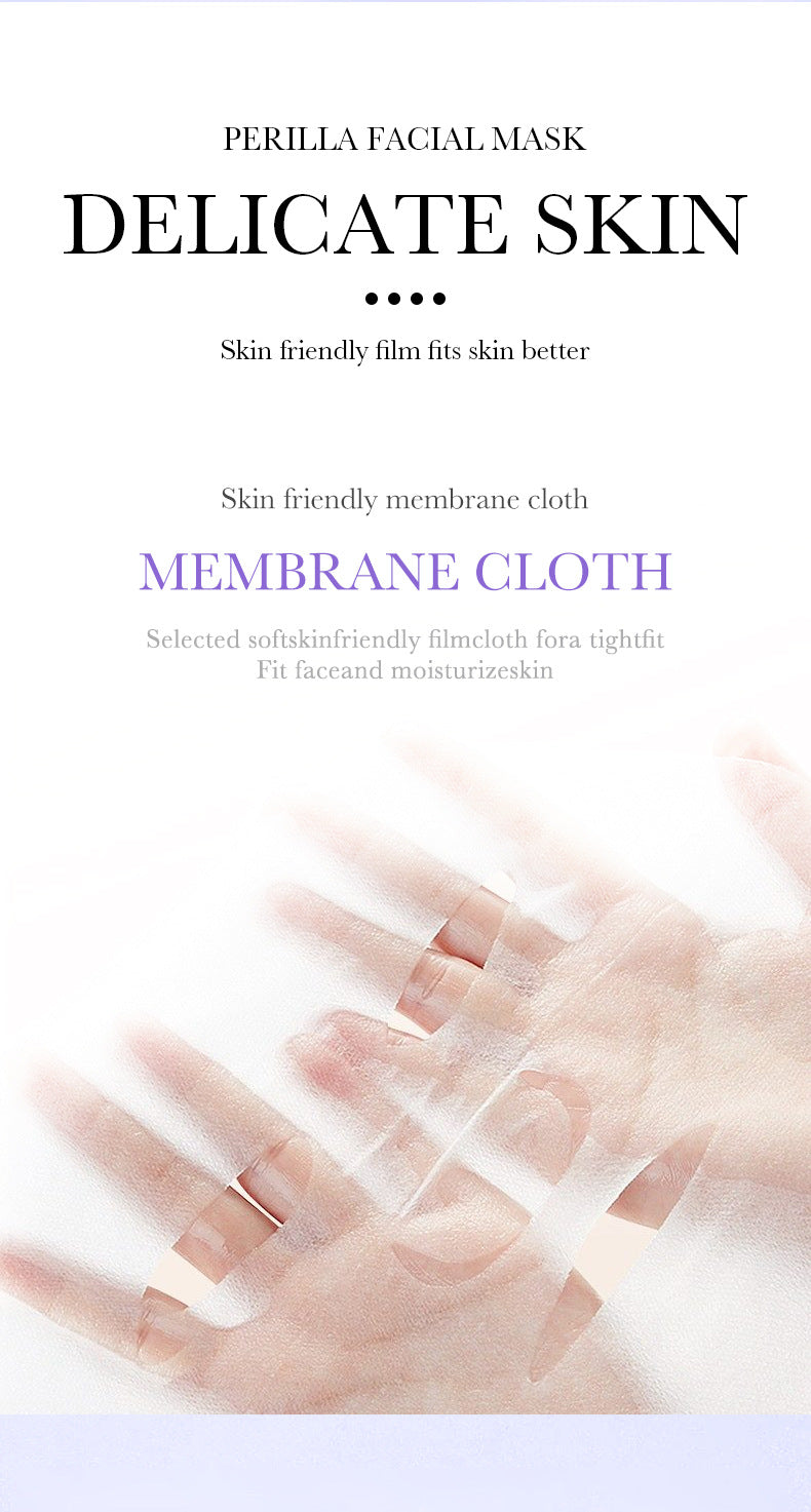 Perilla Mask25g BIOAOUA Polypeptide Hydrating Moisturizing Tablets for Cross-Border Wholesale