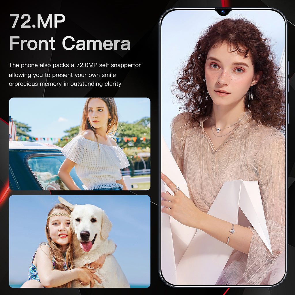 Hot Sale New C30 Pro Mobile Phone16+1T Android Smart Large Screen Mobile Phone Manufacturer(Popular)