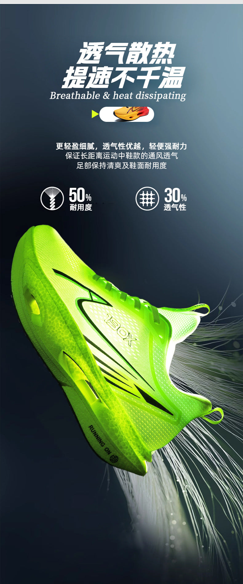 2025New Flying Wing Breathable Shock Absorption Running Shoes Summer Youth Racing Carbon Plate Lightweight Men and Women Sports Shoes