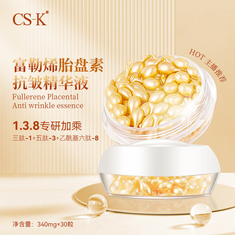 Anti-Wrinkle Restructured Collagen Single-Use Serum Firming Hydrating Moisturizing High-End Single-Use Skin Renewal