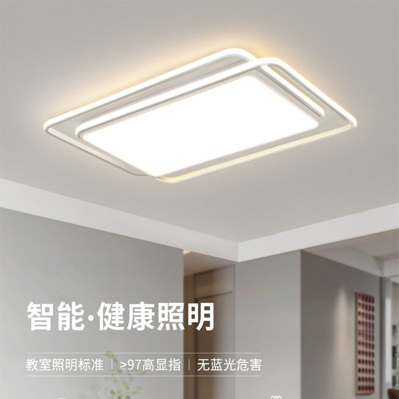 Wholesale led Ceiling Lamp Simple Modern Elegant Home Bedroom Living Room Light2025New Year's Rectangular Light Fixture