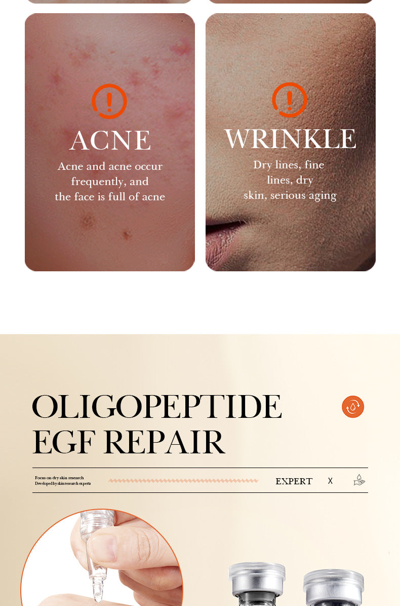 Full English Oligopeptide Freeze-Dried Powder Set BIOAOUA Hydrating Moisturizing Nourishing Skin Care Wholesale for  Trade