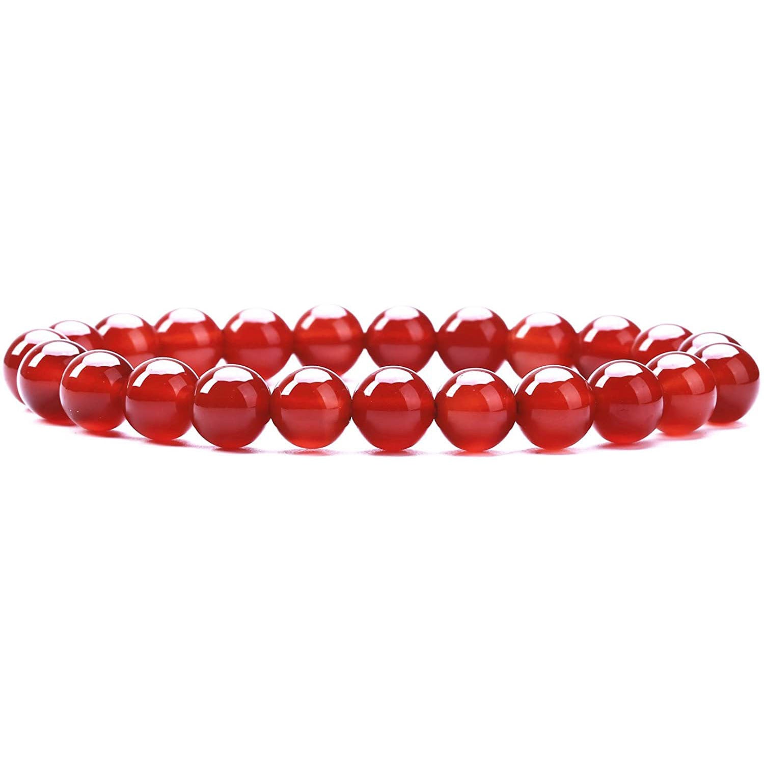 Natural Red Agate Bracelet Zodiac Year Retro Red Crystal Fashion Jewelry Bracelet