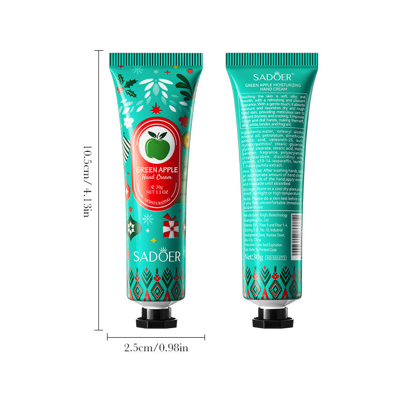 Honey Tender Hand Cream30g SADOER Skin Rejuvenation Hand Cream for Autumn and Winter Cross-Border Wholesale