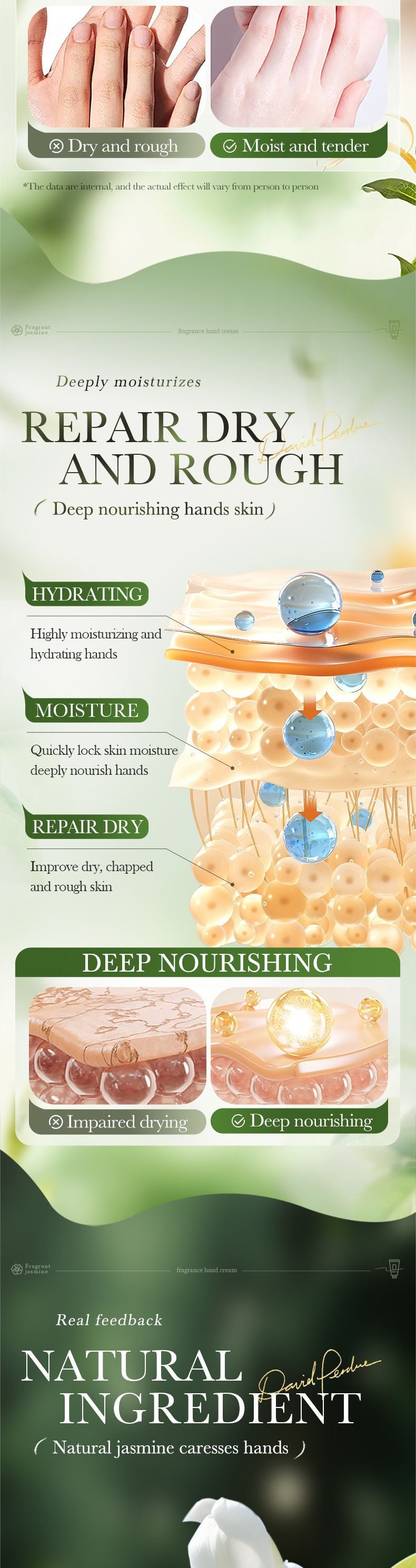 Full English Fragrance Moisturizing Hand Cream Set BIOAOUA Autumn and winter moisturizing hand cream  foreign trade wholesale