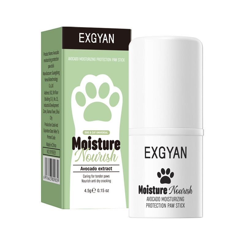 Cross-border Pet Paw Care Stick4.5g Avocado Moisturizing and Nourishing Kitten and Puppy Paws Export Manufacturer Wholesale