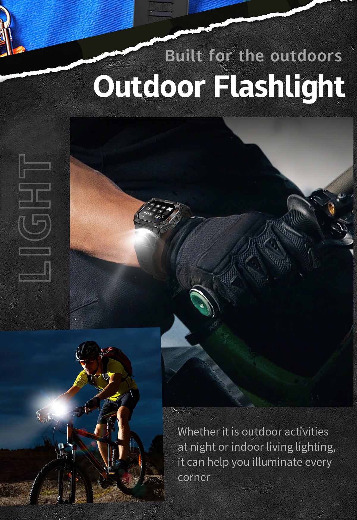 HT34Smart Watch Bluetooth Call True Heart Rate Step Sleep Monitoring3ATM Waterproof Outdoor Sports Three-Proof