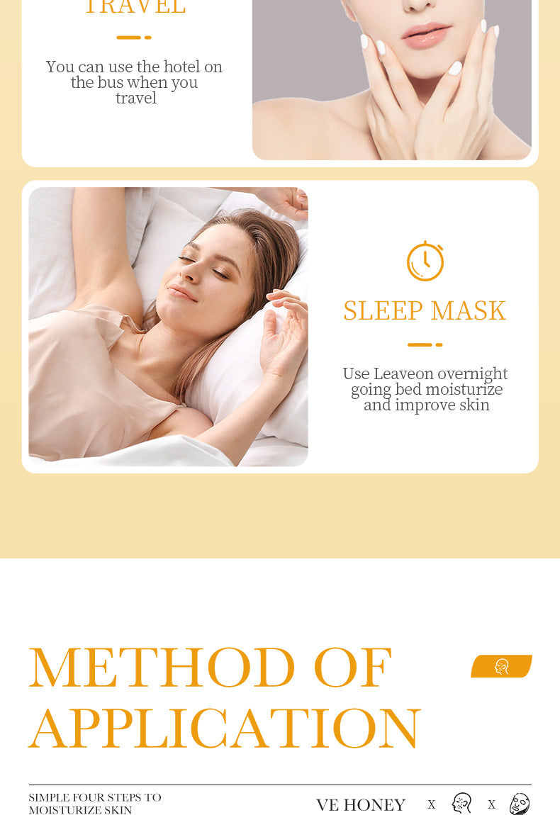 Honey Mask25g BIOAOUA Vitamin E Hydrating and Moisturizing Tablets Cross-Border Wholesale