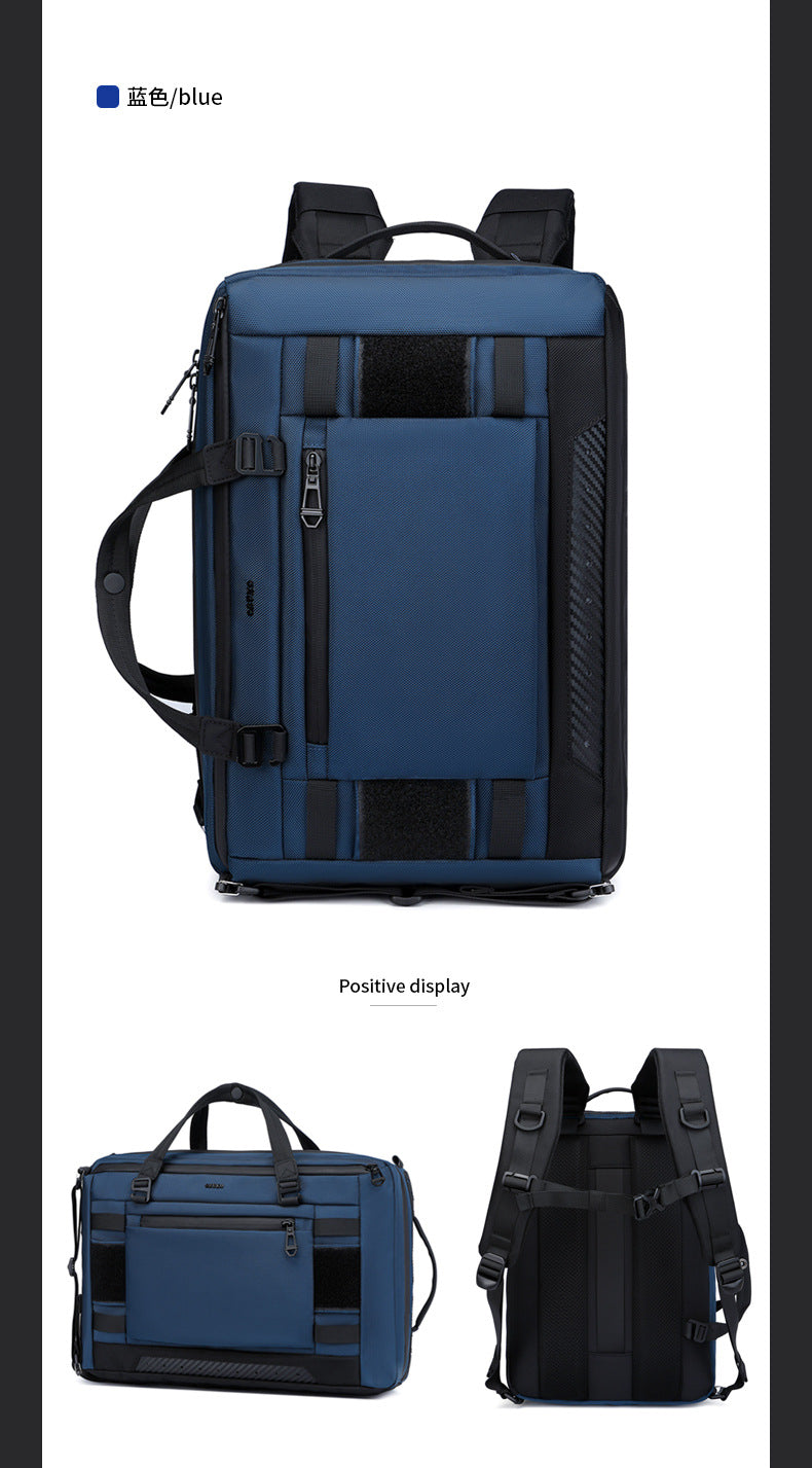Business Computer Backpack Men's Multifunctional Large Capacity Waterproof Commuting Backpack Shoulder Portable Computer Bag