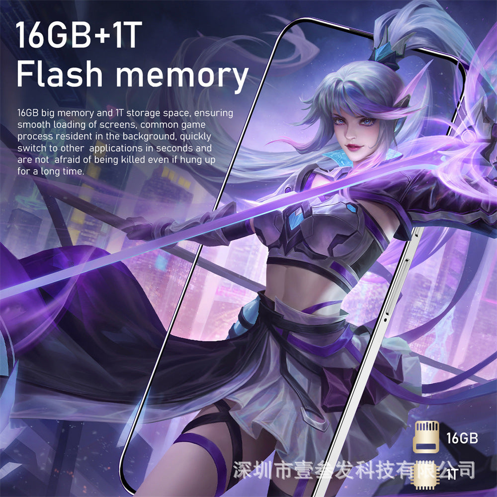 S23 Ultra Popular(2+16G) 7.3Inch4G All-in-One New Smartphone Factory