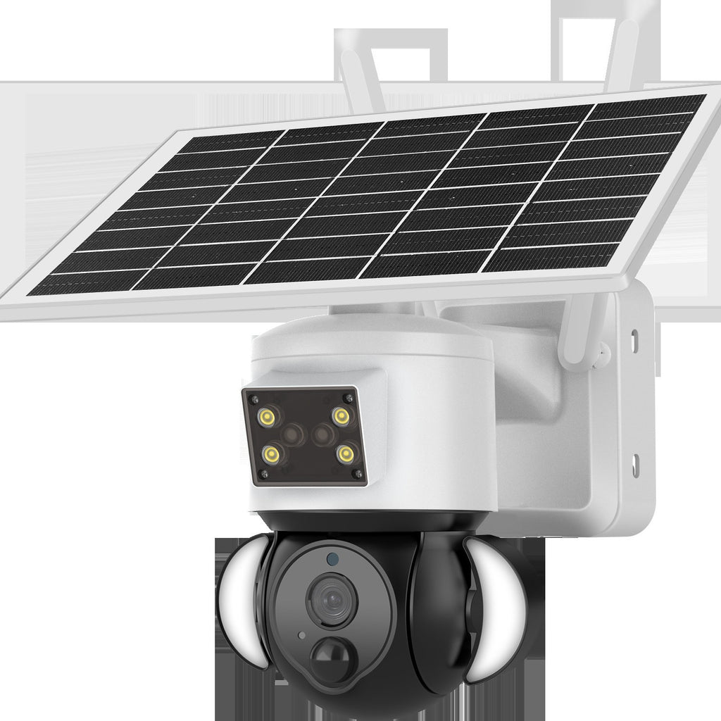 Factory direct sales solar low-power garden camera outdoor alarm surveillance camera40010,000 Pixels
