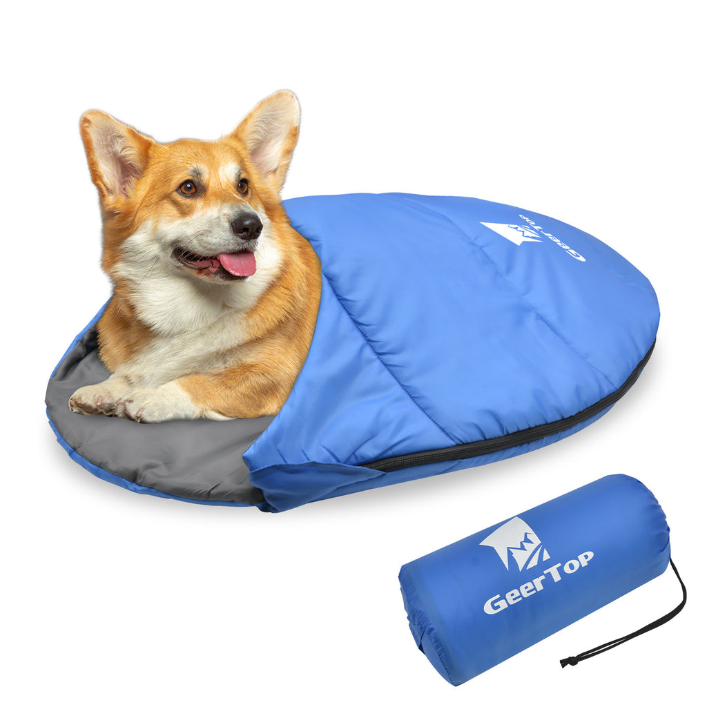 Wholesale Pet Warm Sleeping Bag Outdoor Beach Camping Portable Mummy Lightweight Waterproof Winter Pet Sleeping Bag