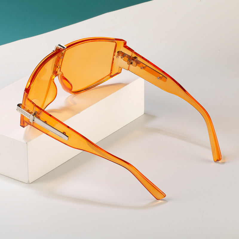 New Large Frame UV Protection Sunglasses for Women Fashionable Internet Celebrity Style Sunglasses Trendy Korean Version Glasses sunglasses