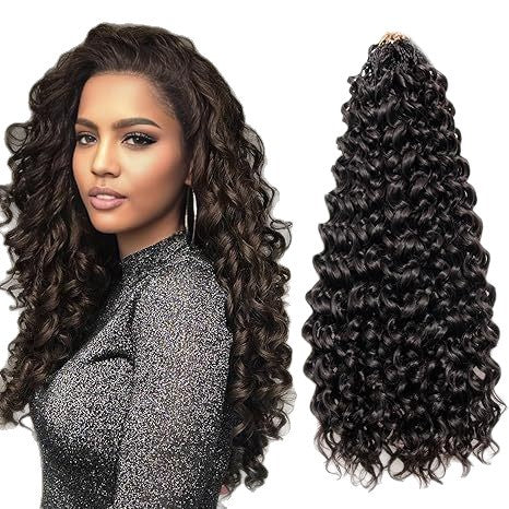 Synthetic Wig Crochet Hair European and American Style Dreadlocks Curly Hair Three-Strand Braid GOGOCurlCrochetHair Long Curly Hair