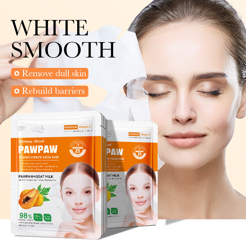Papaya Mask25g BIOAOUA Vitamin C Moisturizing and Hydrating Tablets for Cross-Border Wholesale
