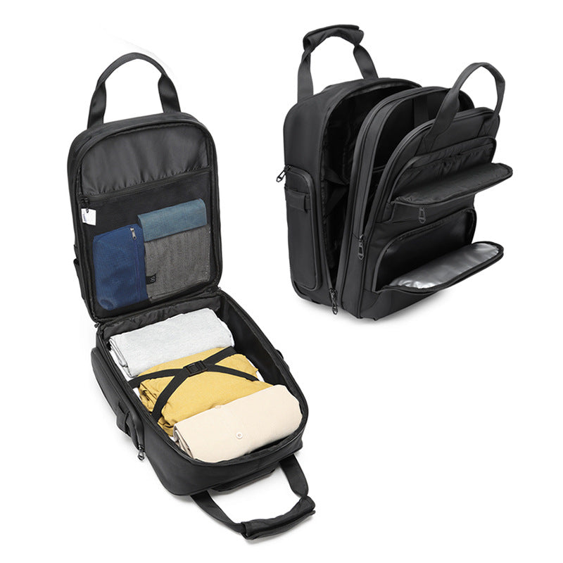 Trolley Travel Bag Business Boarding Bag Large Capacity Waterproof Oxford Cloth Multifunctional Handheld Wheeled Travel Bag