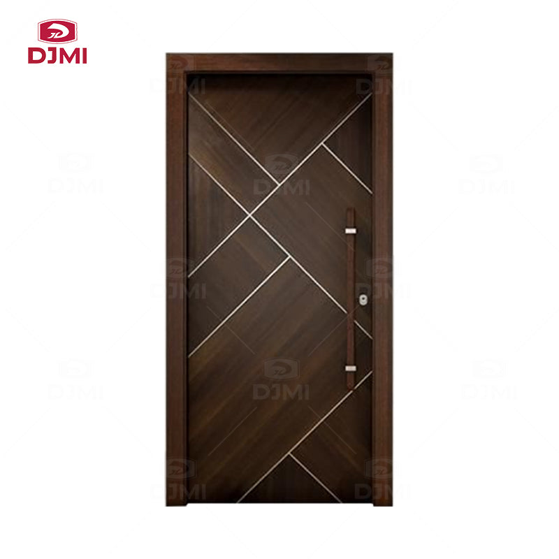 DJMI Manufacturer Custom High Quality Doors for Houses Bedroom Door Design Modern Interior Wooden Door