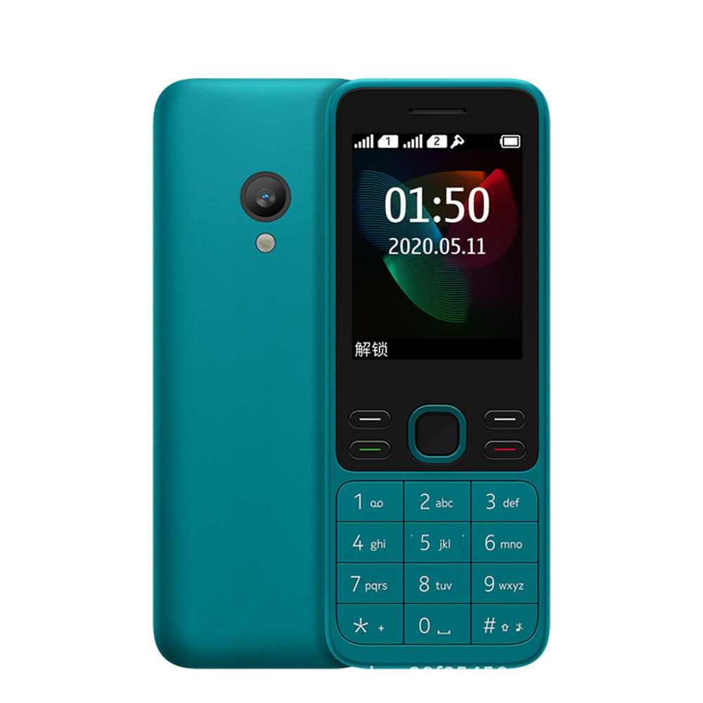 2G Network Function Machine150Specially designed for dual SIM cards GSM Button Phone for Elderly and Students