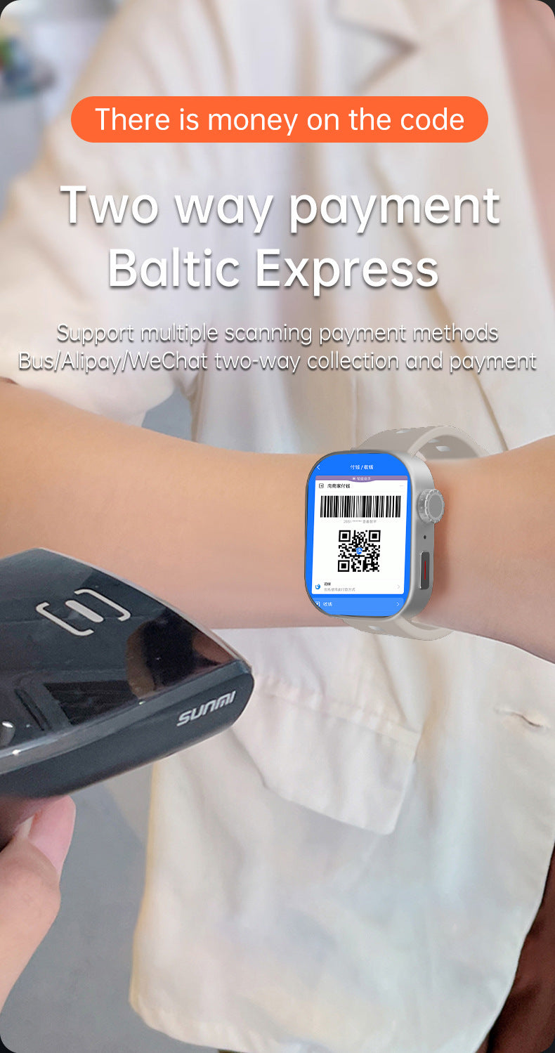 Harmonious Harmony MS10Smart Watch5G Plug-in Card Full Netcom Google Store APP Download Video Call Photo