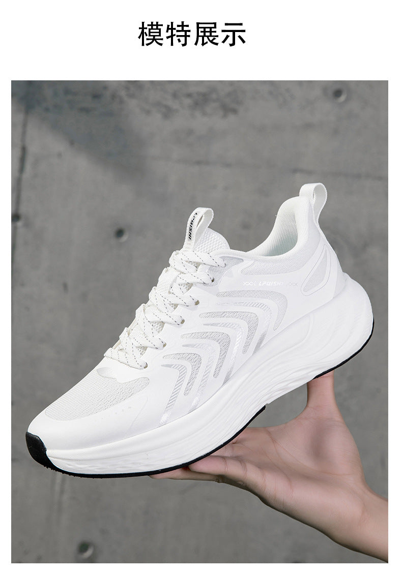 2025New Men's Shoes Lightweight Running Soft Sole Breathable Non-Slip Odor-Resistant Men's Mesh Outdoor Casual Shoes Sports Shoes