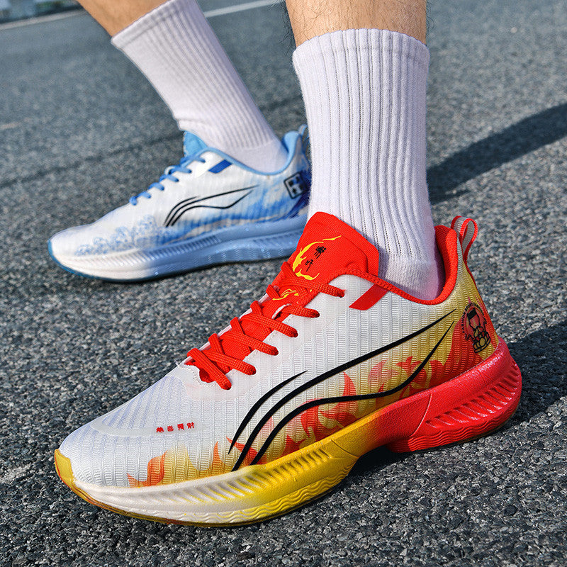 2025Autumn New Parent-Child Nezha Ao Bing Fashion Casual Sports Shoes Popcorn Carbon Plate Lightweight Comfortable Running Shoes