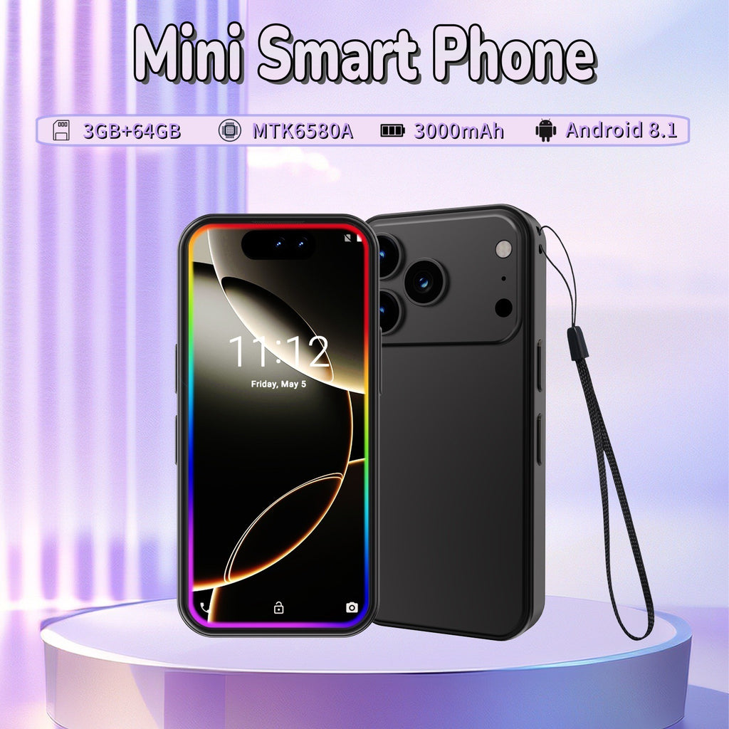 Mini Small Phone XSI17promax Mobile Phone 3.5Inch Mini Mini Smart Small Phone Hot Sale