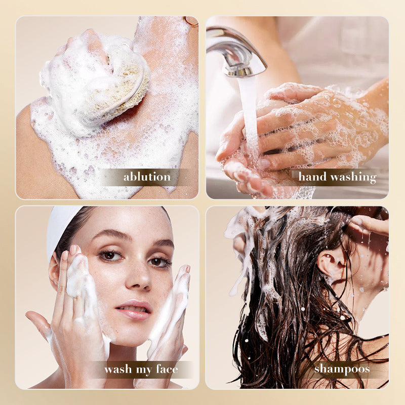 Milk Moisturizing Soap100g SADOER Universal Handmade Soap for Body Cleansing Cross-Border Wholesale