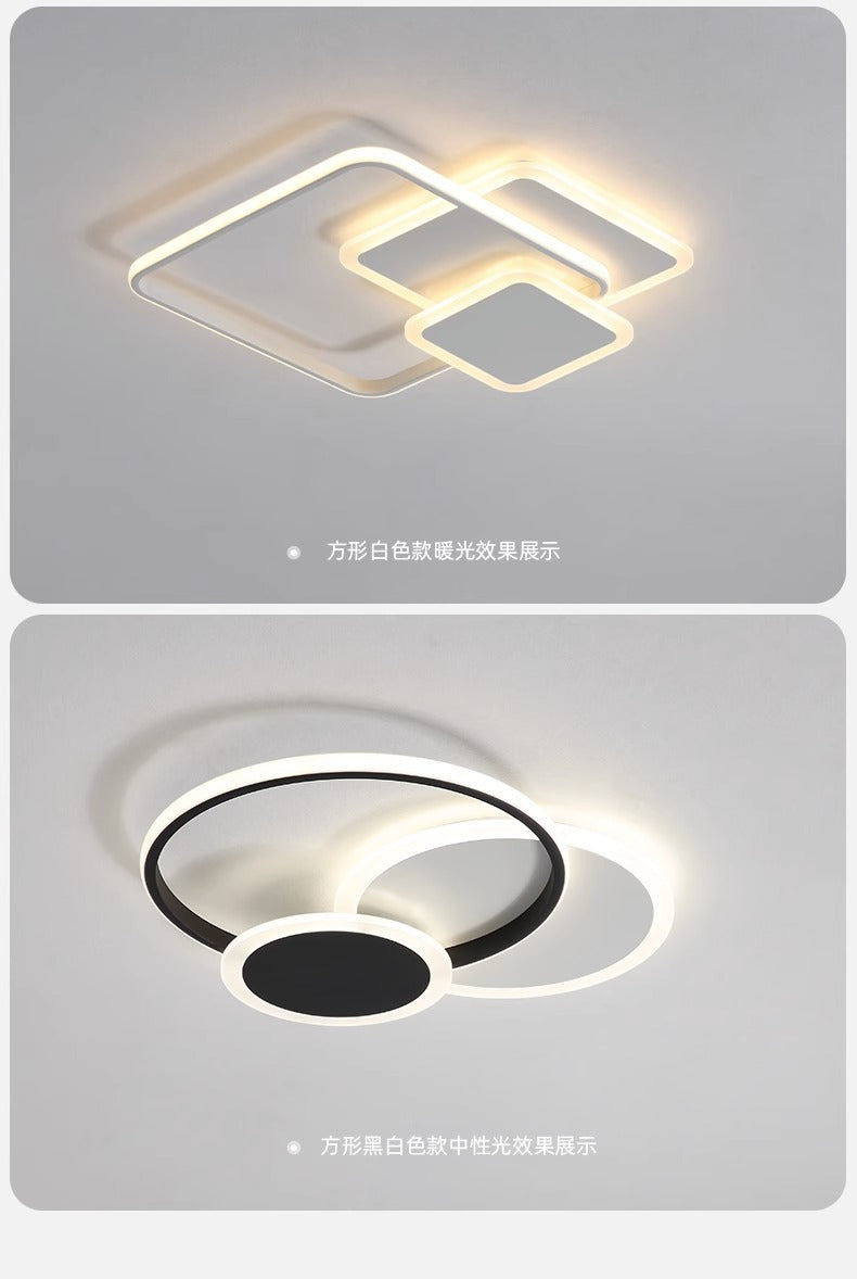 led Bedroom Ceiling Light Master Bedroom Cozy Simple Modern Children's Room Light Luxury Zhongshan Lighting Fashion Room Light