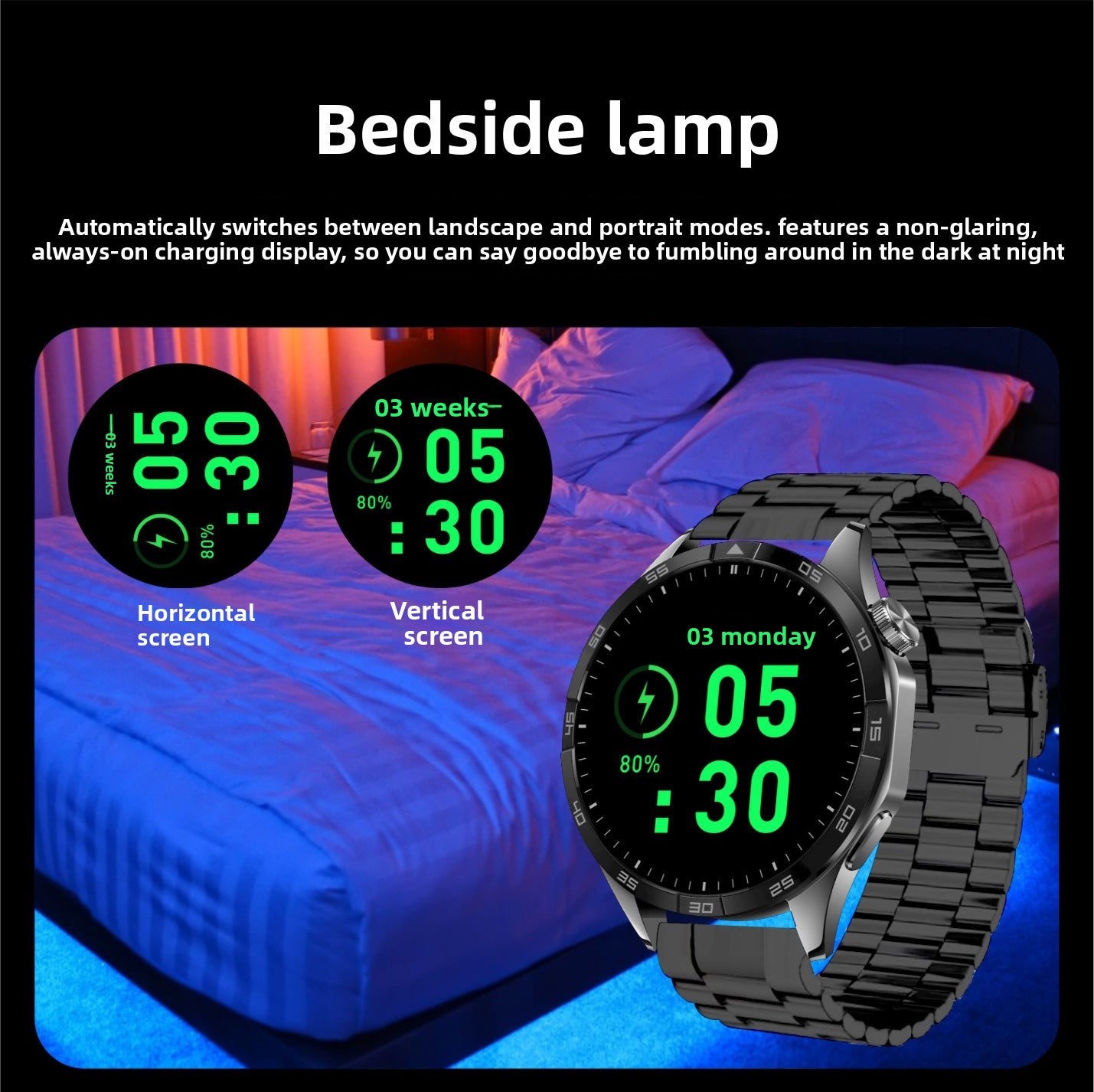 S40 Max Smart Watch1.62inch Bluetooth call, heart rate, step counting, sleep monitoring GT4Message Push