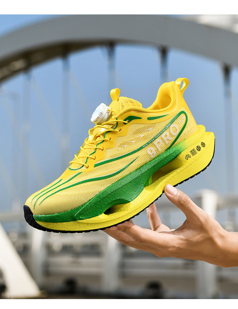 Red Rabbit9PRO New carbon plate running shoes for men and women, summer breathable professional racing sports shoes, ultra-light shock-absorbing running shoes