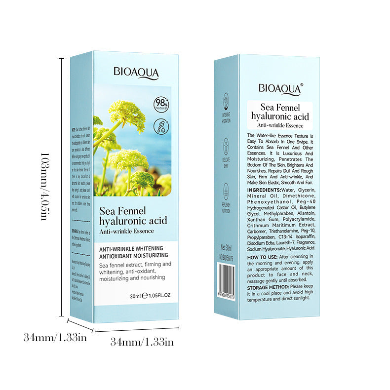 Sea Fennel Hyaluronic Acid Skin Care Set  BIOAOUA Moisturizing Five-Piece Set Cross-Border Wholesale