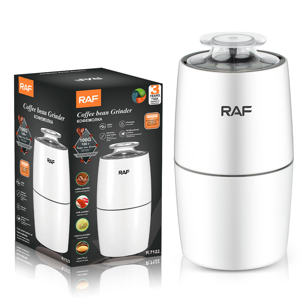 RAF EU Standard Coffee Grinder Electric Bean Grinder Grinder Mill Small Household R.7122