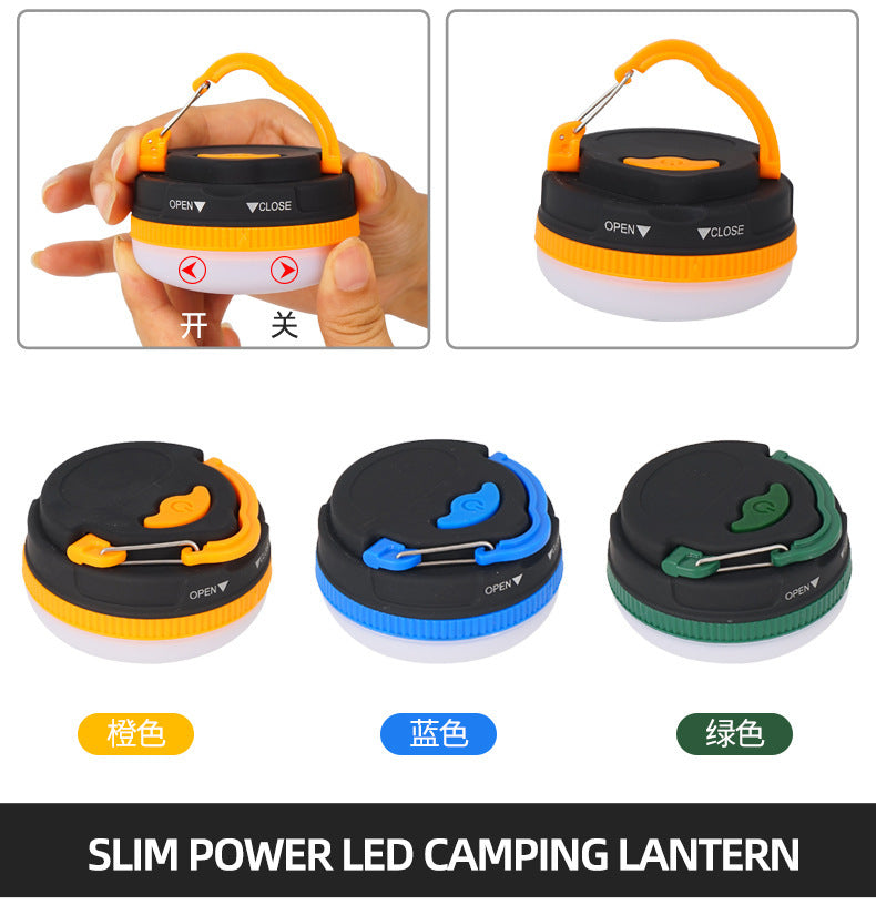 Outdoor Camping Light LED Camping Tent Light with Magnet Hook Camp Light USB Rechargeable Emergency Light for Home Use