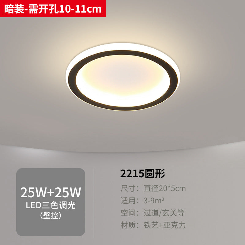 Aisle Light Minimalist Entryway Light Nordic Simple Modern Creative Corridor led Small Ceiling Light for Balcony and Entrance