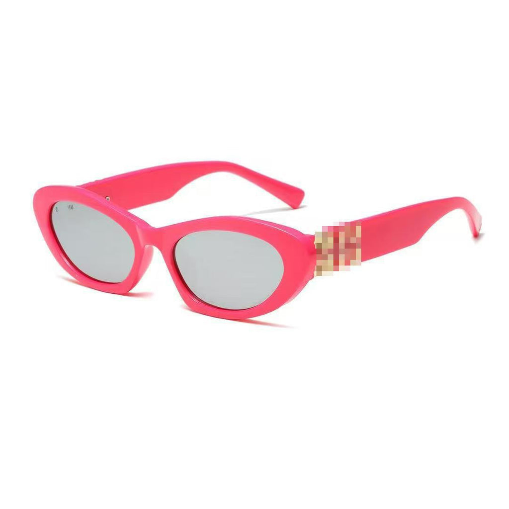 mm New Retro Narrow Frame Cat Eye Women's Small Frame Sunglasses Fashion Cat Eye Sunglasses Trendy Sunglasses Wholesale
